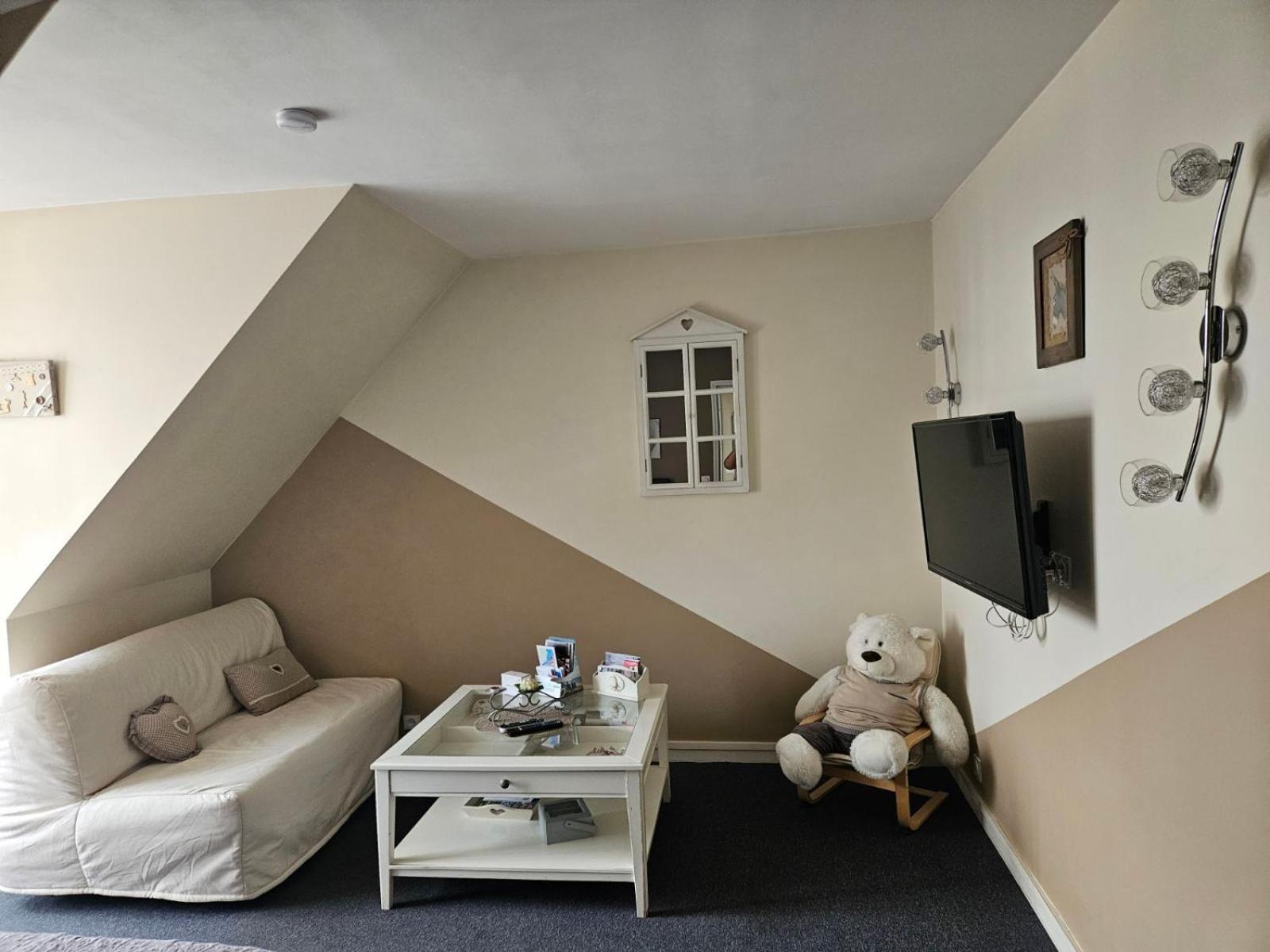 Escapade Au Coeur De Honfleur Avec Parking Prive Et Vue Panoramique Appartement Buitenkant foto